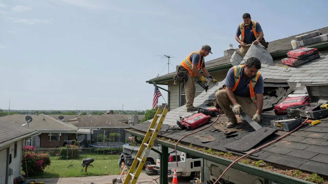 Roof Repair in Erick, OK near me